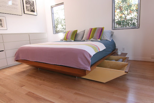 Bed with storage